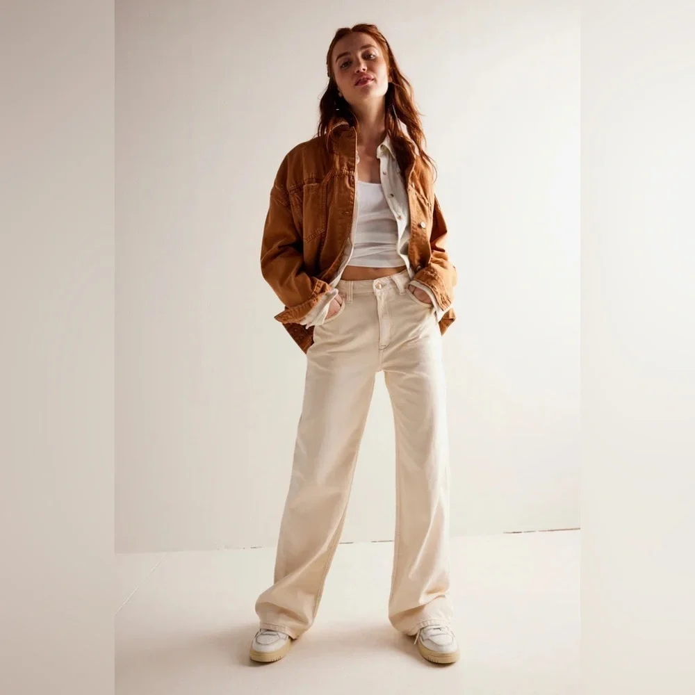 ❤️Free People Tinsley Baggy High-Rise Jeans